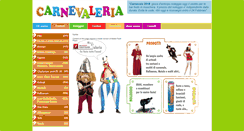 Desktop Screenshot of carnevaleria.com